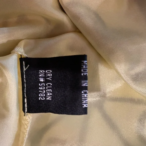 Adrianna Papell size 6/8 lined linen/cotton embroidered cocktail/sundress. - Picture 7 of 12